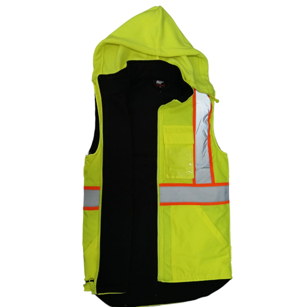 Chaleco reflectante, invierno