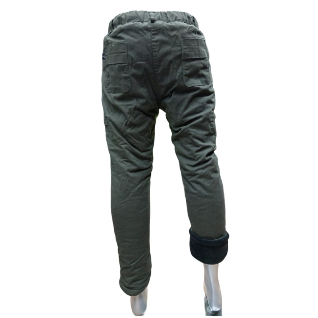 Pants cargo polar con fleece, para invierno extremo