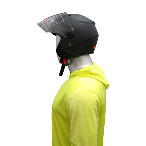 Casco para motociclista delivery,  Fly E-bike