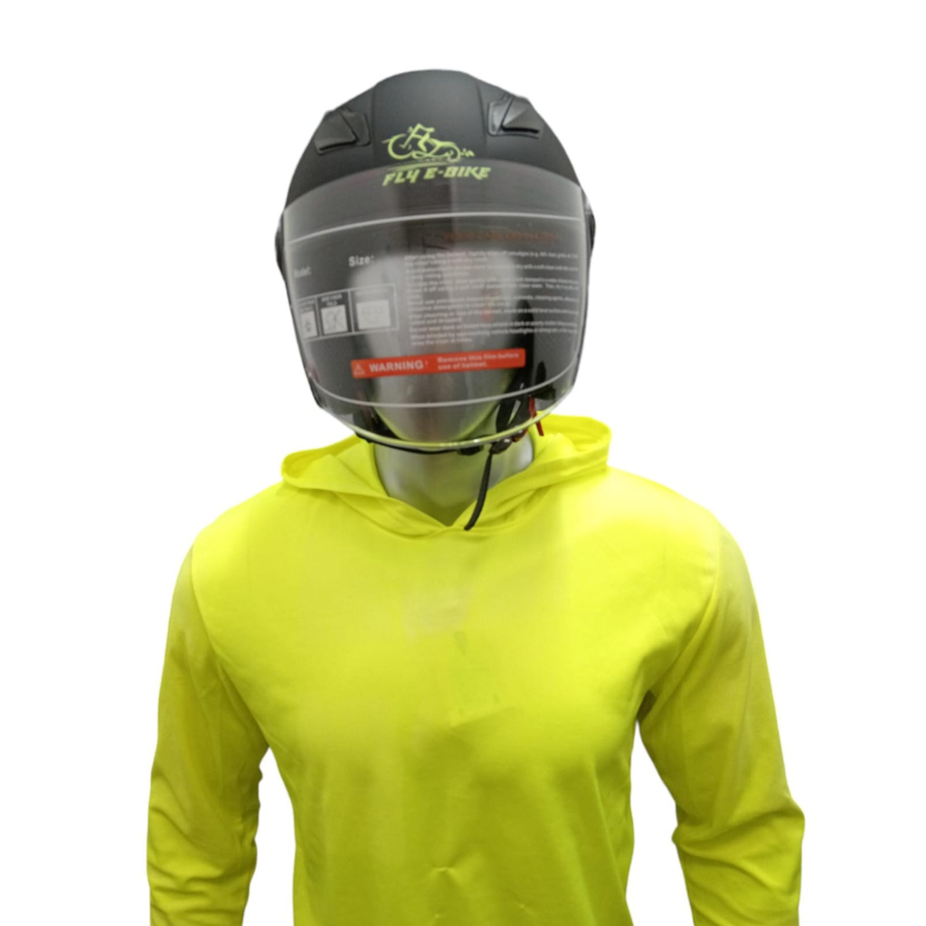 Casco para motociclista delivery,  Fly E-bike