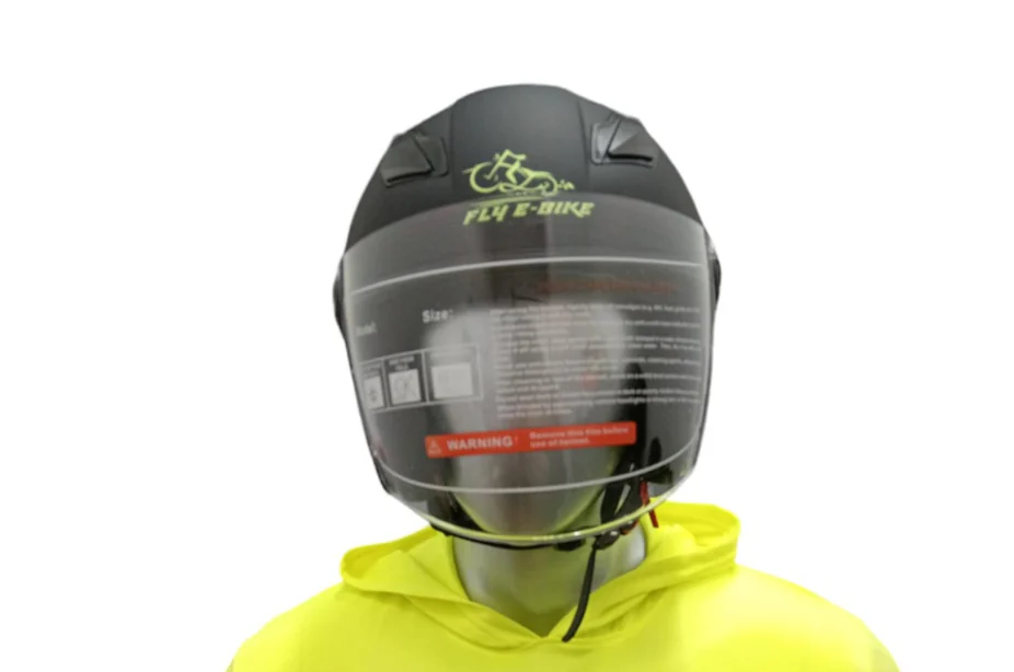Casco para motociclista delivery,  Fly E-bike
