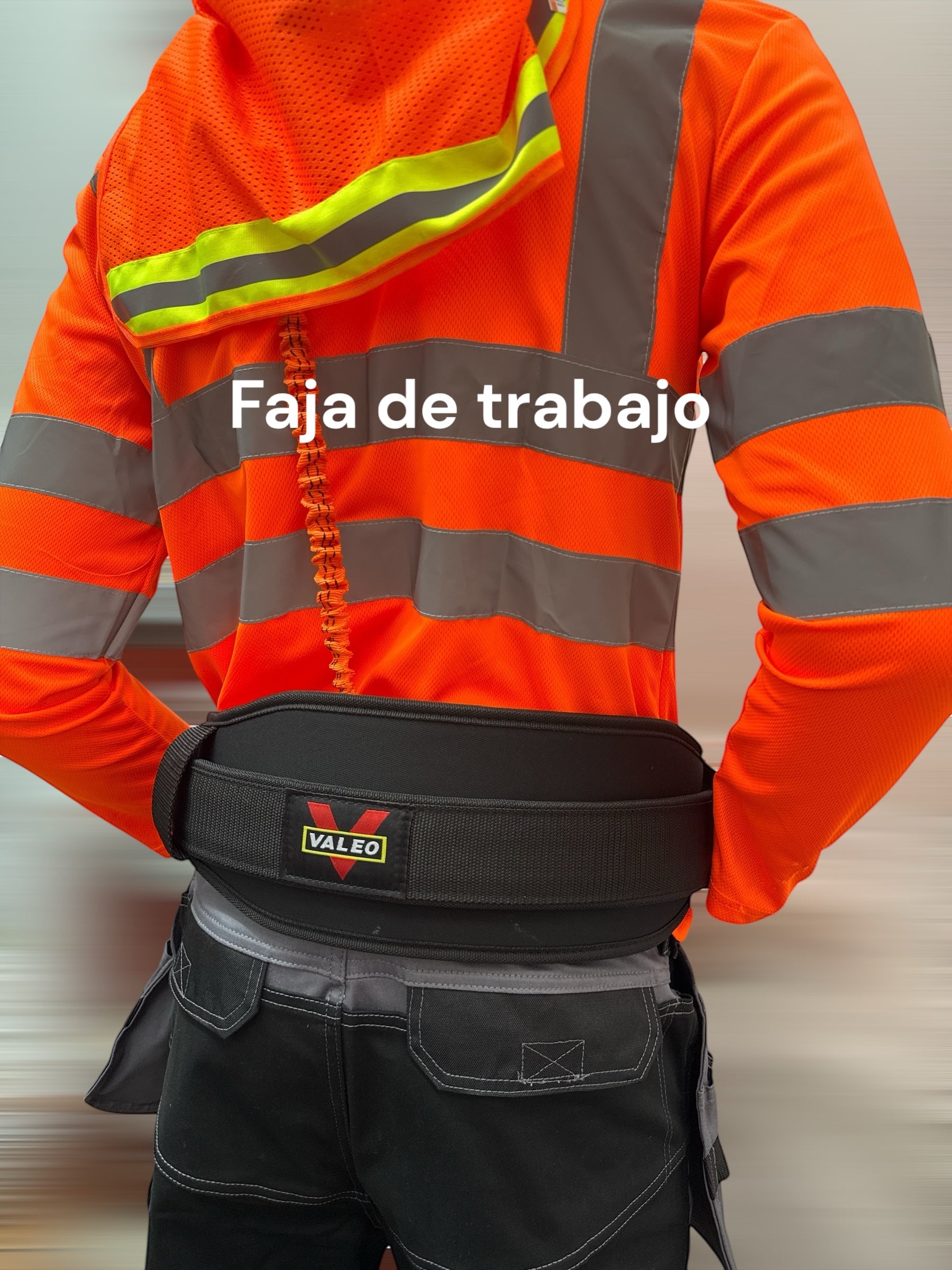 Faja de trabajo sin tirantes