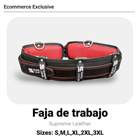 Faja de trabajo supreme leather