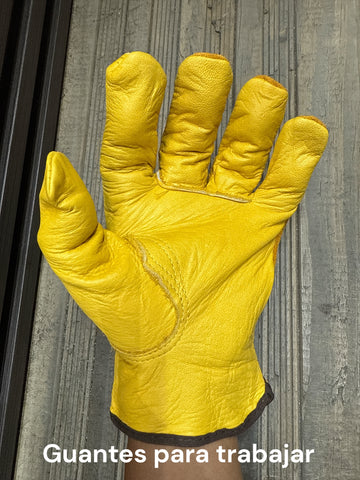 Guantes de cuero para trabajar