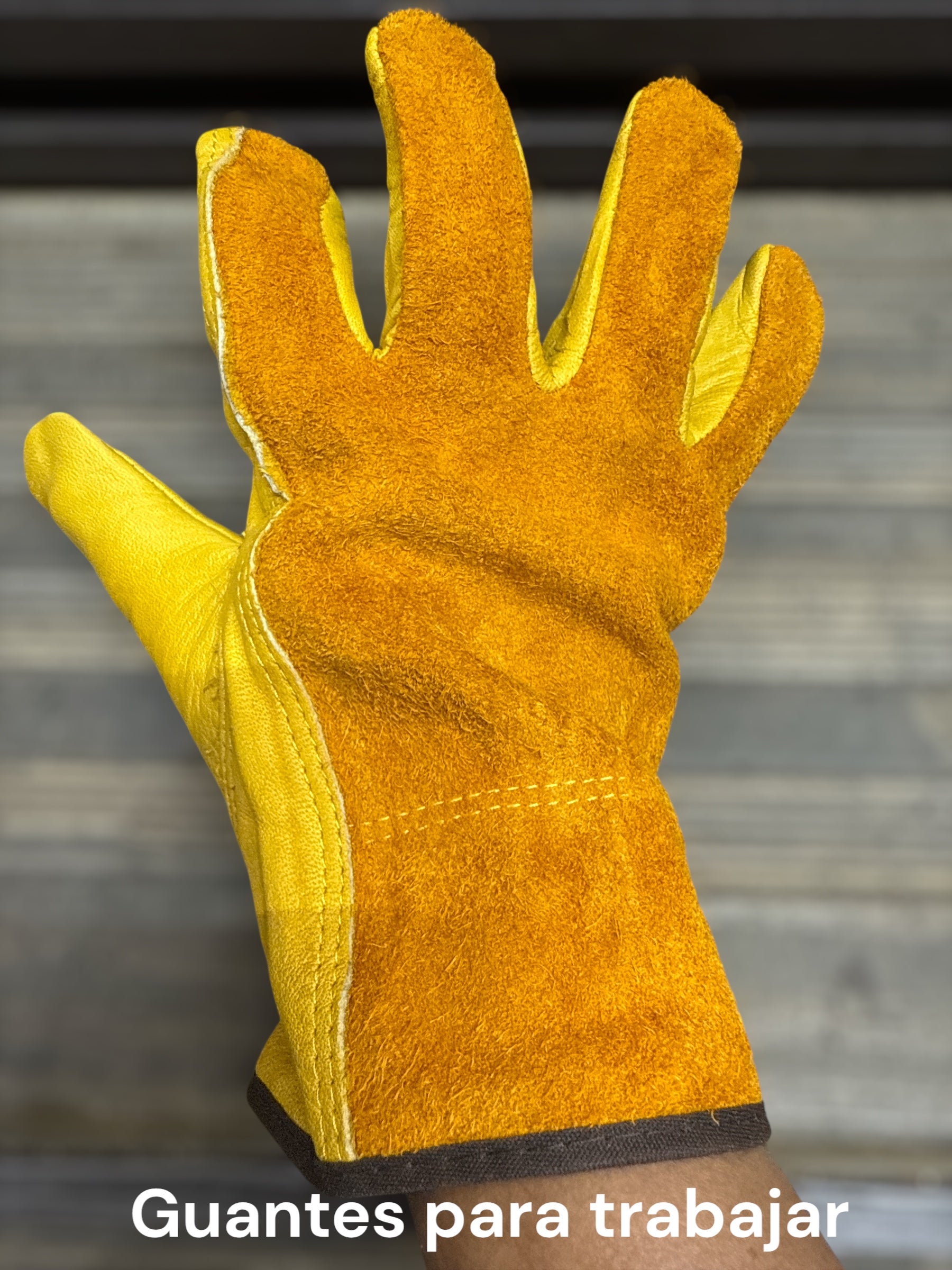 Guantes de cuero para trabajar