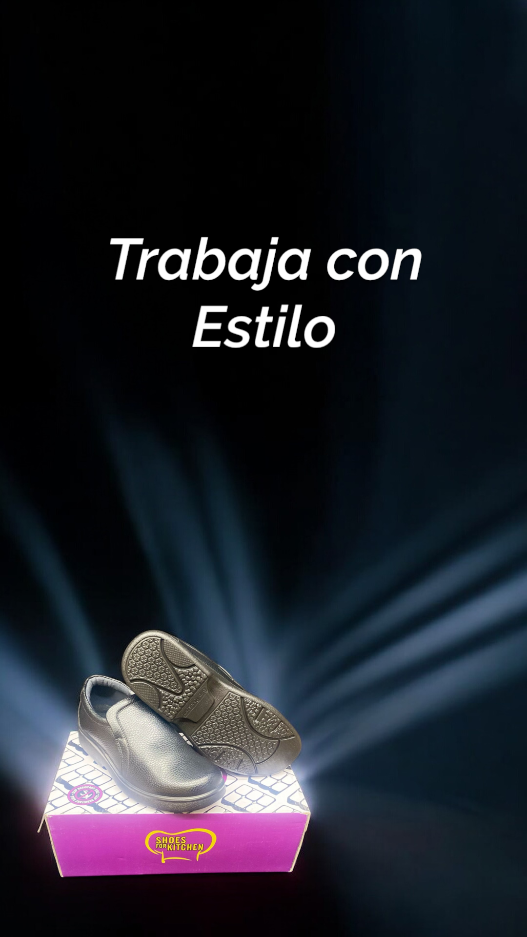 Zapatos mocasin para cocina