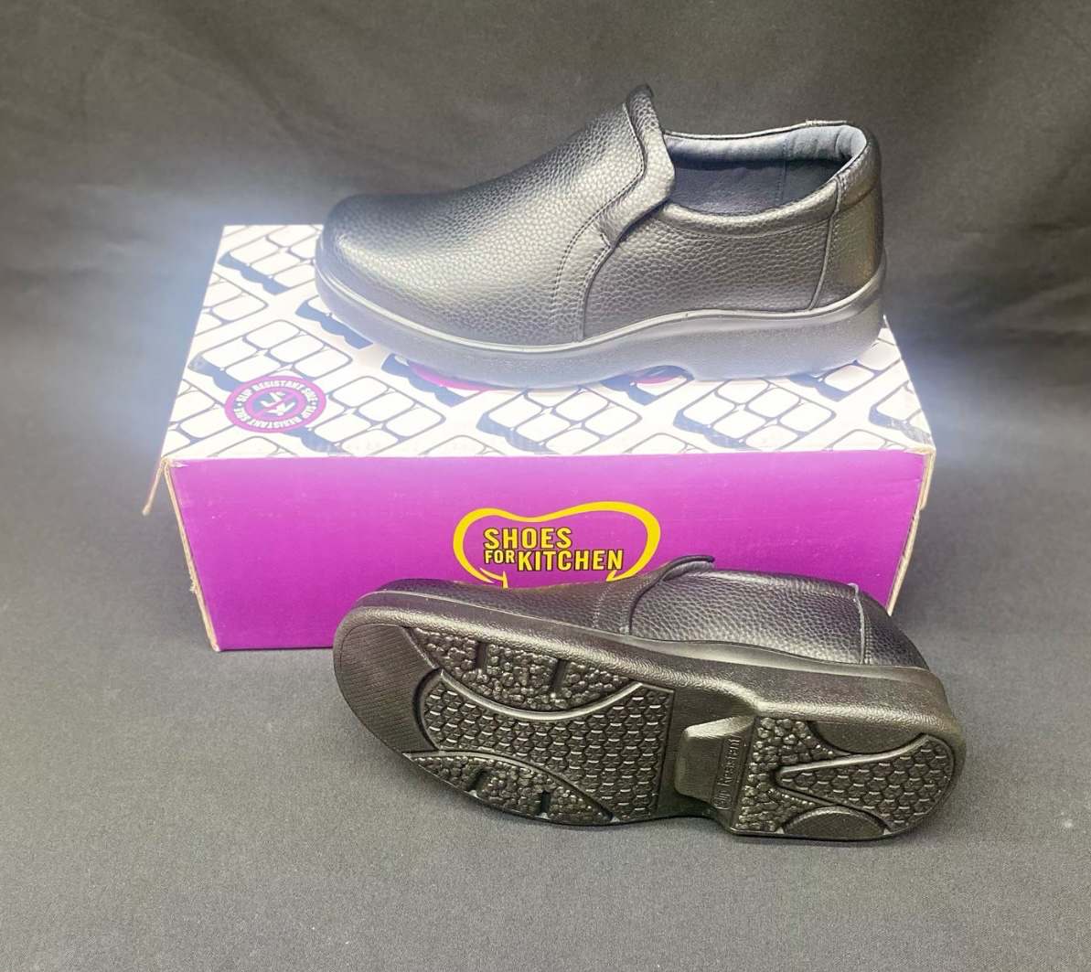 Zapatos mocasin para cocina